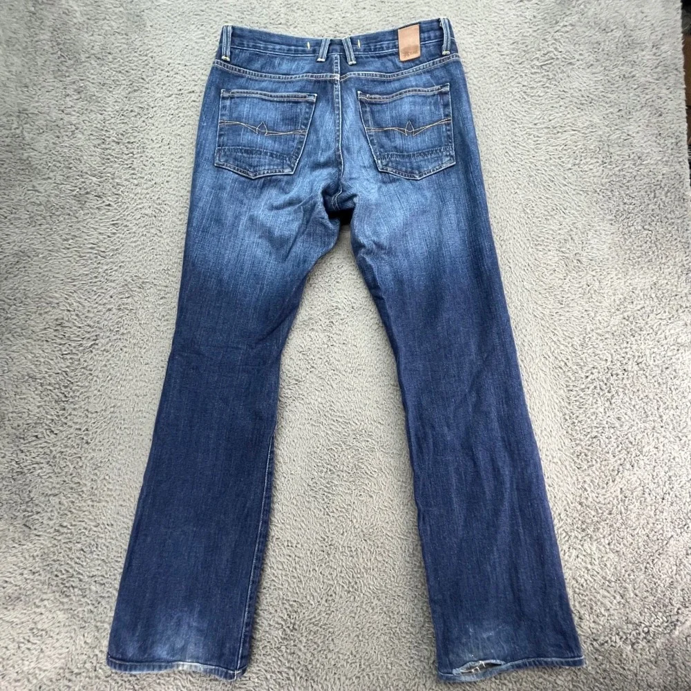 AGAVE DENIMSMITH The Maverick Men's Jeans‎ Classic Fit Straight Cut Blue 32x31.5
